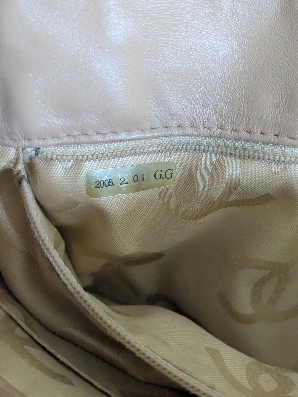 Chanel Quilted Leather Tote Bag in Light Tan - Picture 10 of 10